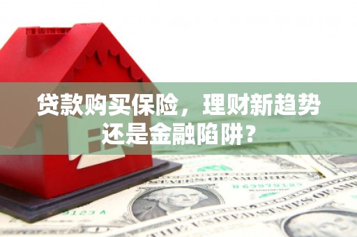 磁县贷款购买保险，理财新趋势还是金融陷阱？