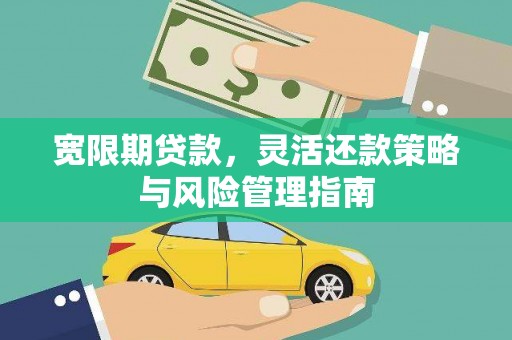 磁县宽限期贷款，灵活还款策略与风险管理指南