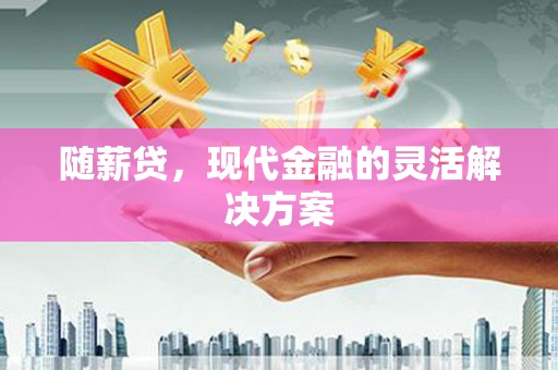 磁县随薪贷，现代金融的灵活解决方案