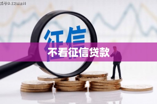 磁县不看征信贷款
