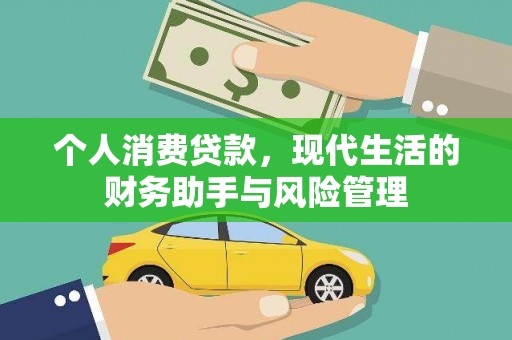 磁县个人消费贷款，现代生活的财务助手与风险管理