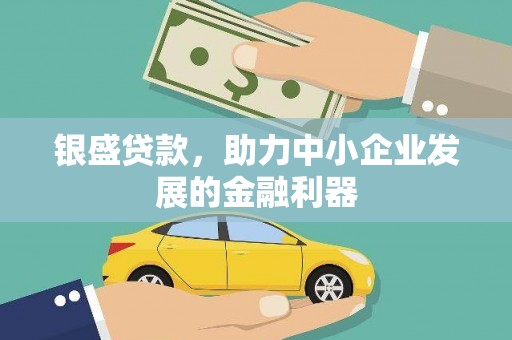 磁县银盛贷款，助力中小企业发展的金融利器