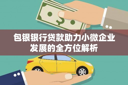 磁县包银银行贷款助力小微企业发展的全方位解析