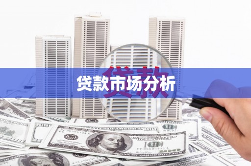 磁县贷款市场分析