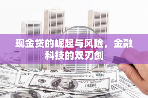 磁县现金贷的崛起与风险，金融科技的双刃剑