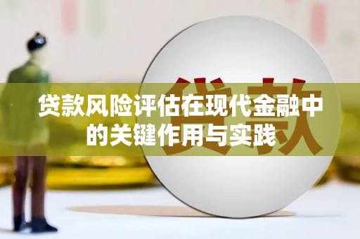 磁县贷款风险评估在现代金融中的关键作用与实践