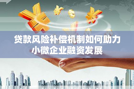磁县贷款风险补偿机制如何助力小微企业融资发展