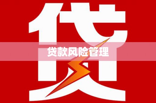 磁县贷款风险管理