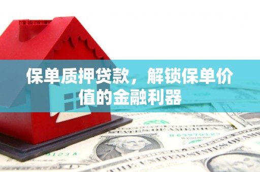 磁县保单质押贷款，解锁保单价值的金融利器