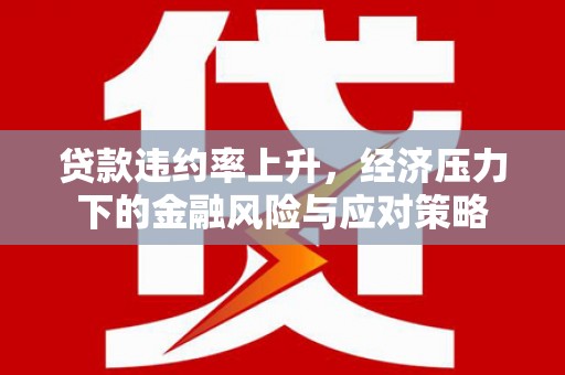 磁县贷款违约率上升，经济压力下的金融风险与应对策略
