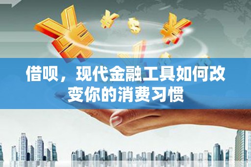 磁县借呗，现代金融工具如何改变你的消费习惯