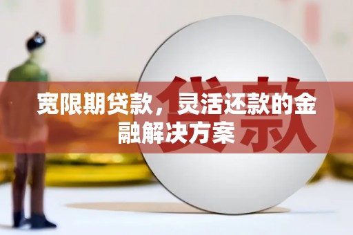 磁县宽限期贷款，灵活还款的金融解决方案