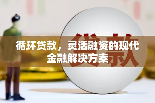 磁县循环贷款，灵活融资的现代金融解决方案