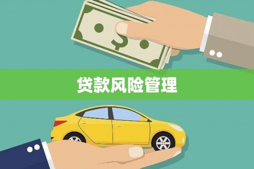 磁县贷款风险管理