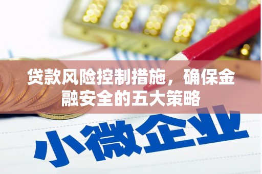 磁县贷款风险控制措施，确保金融安全的五大策略
