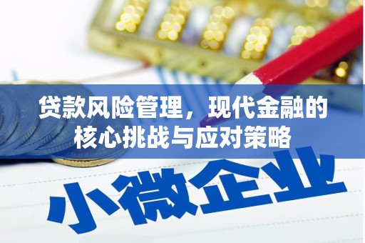 磁县贷款风险管理，现代金融的核心挑战与应对策略