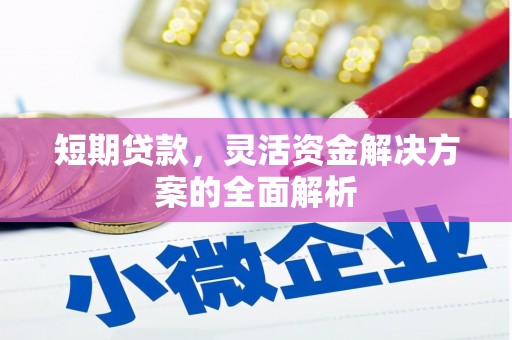 磁县短期贷款，灵活资金解决方案的全面解析