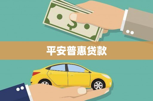 磁县平安普惠贷款