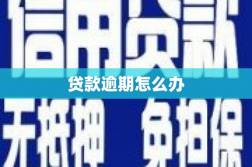 磁县贷款逾期怎么办