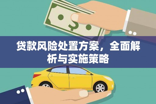 磁县贷款风险处置方案，全面解析与实施策略