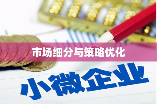 磁县市场细分与策略优化